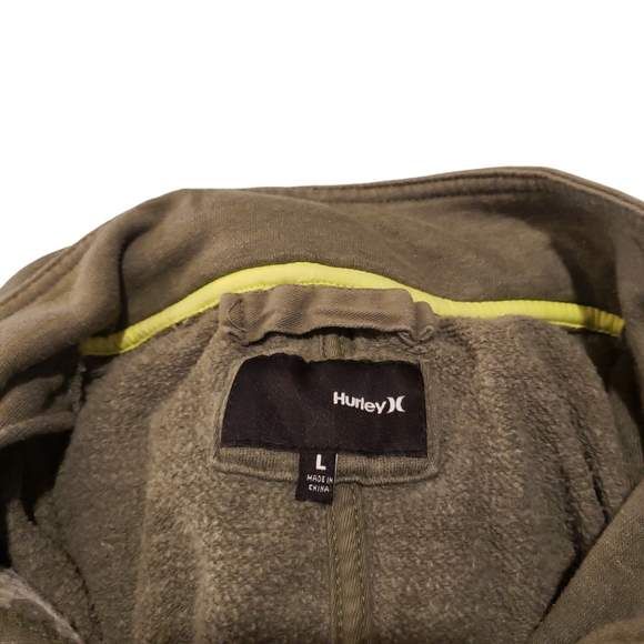 Hurley Women's Large Olive Green Jacket - Picture 4 of 7